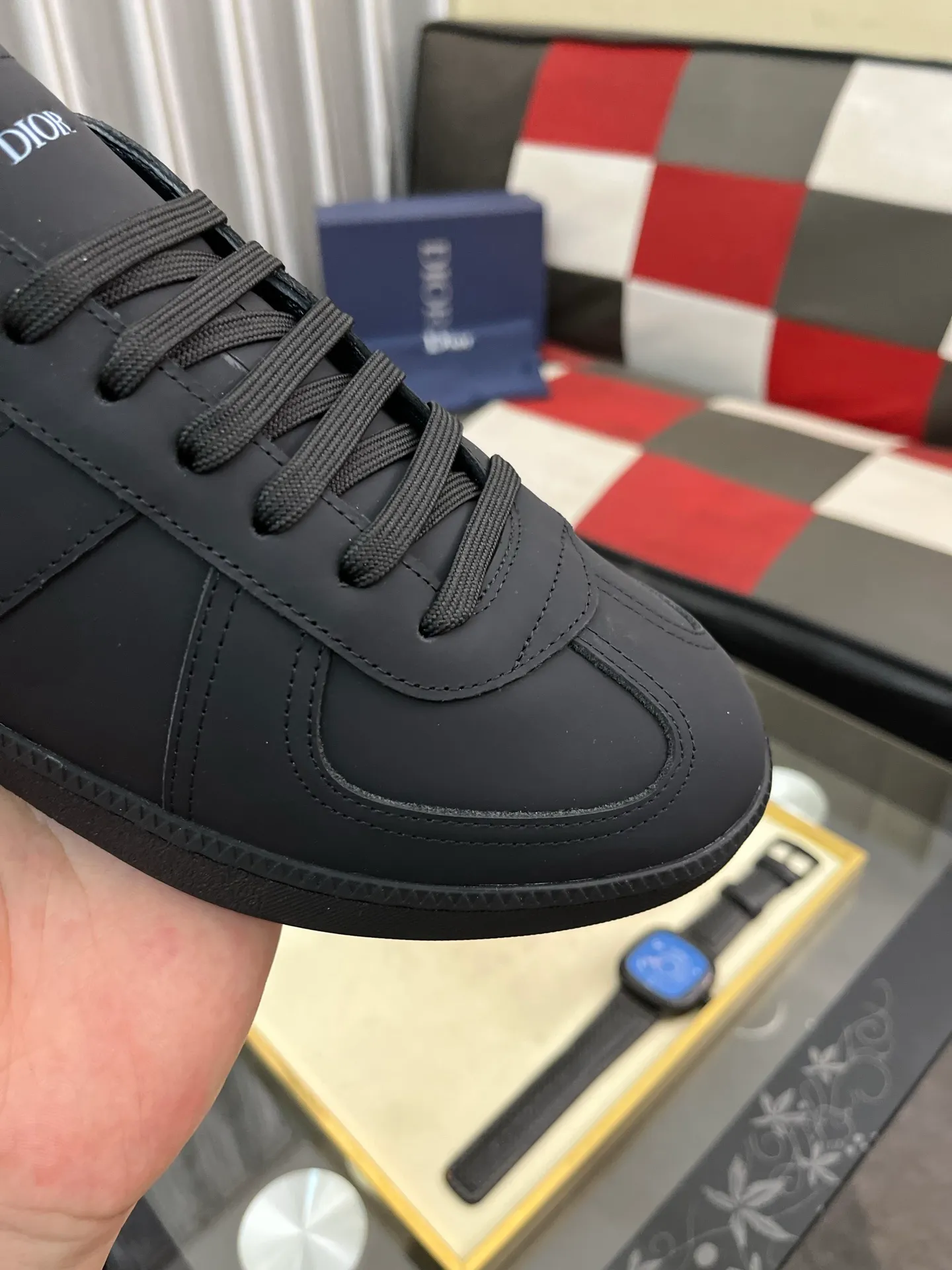Men's Men's Shoes 💰400⌚️⌚️《Dior DIOR*》The latest and most popular casual shoes, top brand [seduce] luxury~purchase, top~quality. [Strong] The upper is made of imported breathable cowhide with material ➕ breathable sheepskin feet (•) and fine workmanship. Original stylish and stylish soft rubber wear-resistant outsole, light and comfortable on the foot, size: 38-443️⃣colors available